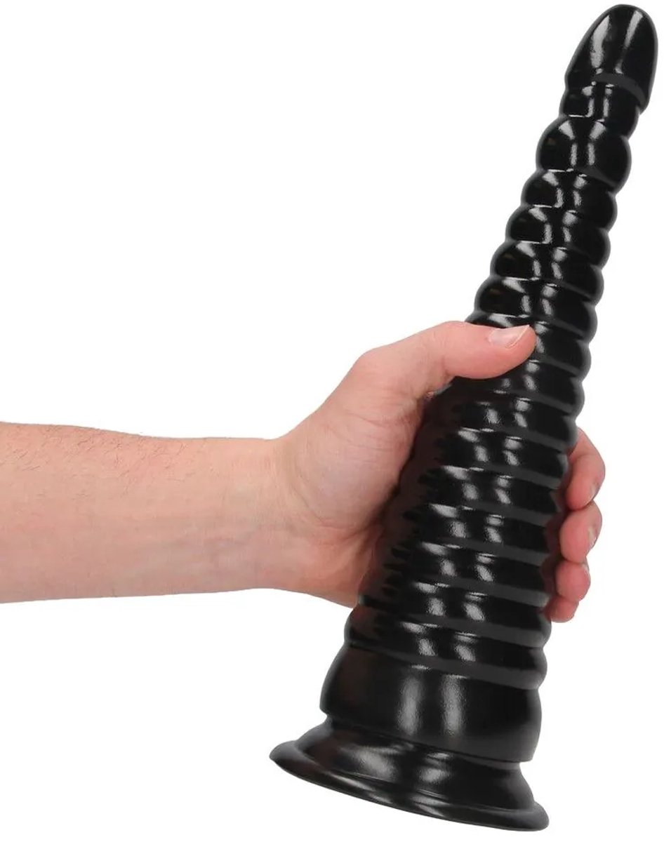 Twisted Vortex - Anale plug - 1008 gr / 30 cm - Zwart
