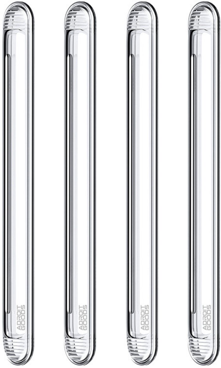 AdroitGoods Deurstopper Transparant Set 4 Anti Bots Strip Deurbeschermer Geluidsdemper Zelfklevend Meubelbeschermer Muur Bescherming
