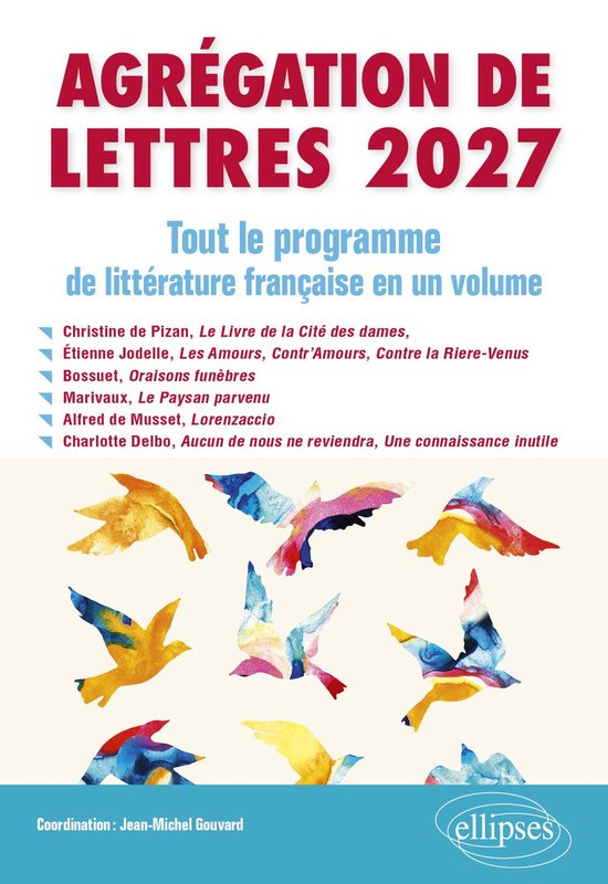 Agrégation de Lettres 2027. Tout le programme de Littératu ... - cover