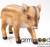 Farmwood Animals Wildzwijn tuinbeeld