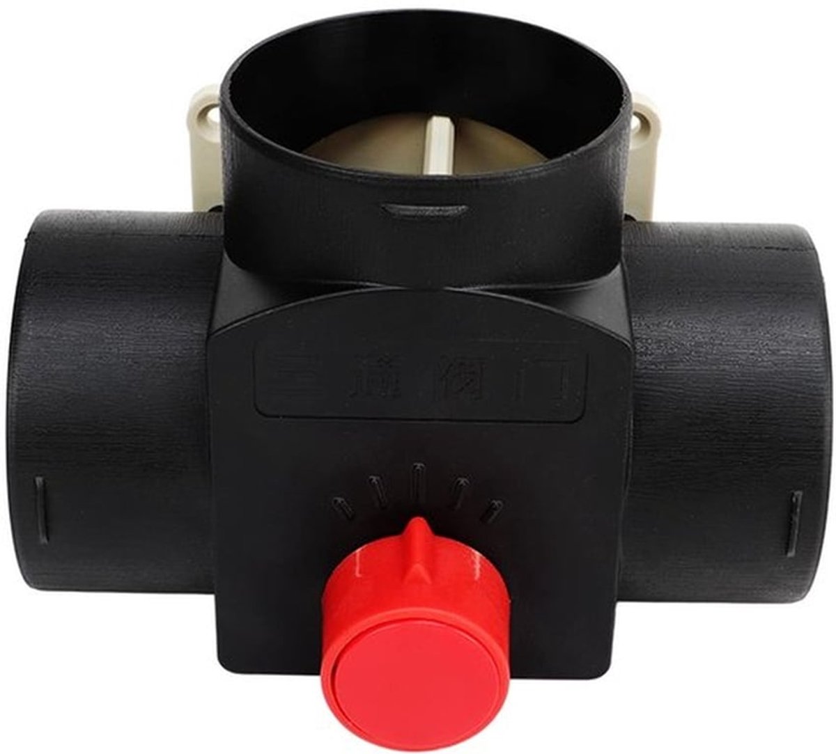T-stuk 75 Mm - Vijf Ventilatiekanalen - Luchtventilatie - Schokbestendig - Erosiebestendig - Luchtinlaatstuk