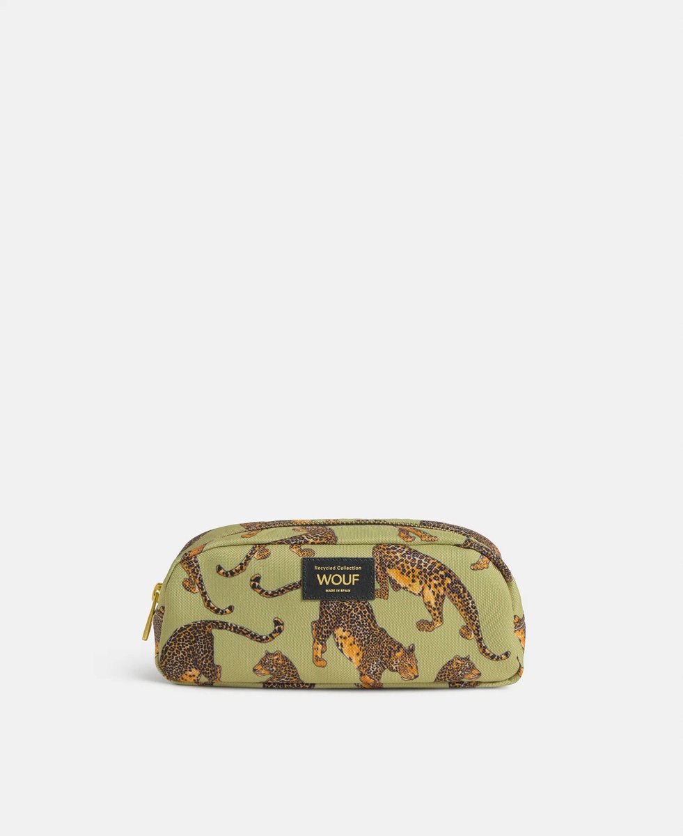 Wouf Pennenzak Leopard Groen