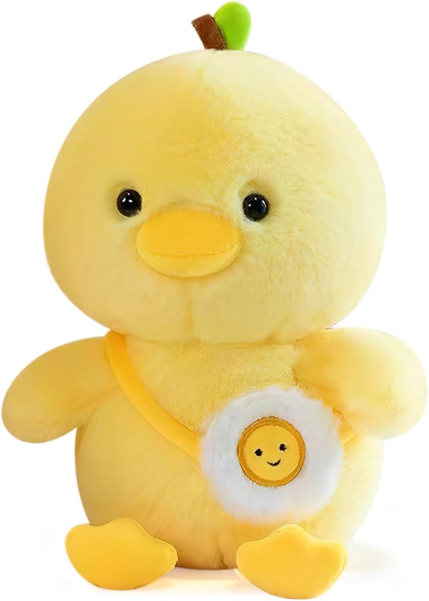SnelShoppen - Kuiken Knuffeldier Kip Pluche 25 cm - Schattig Knuffeldier voor Pasen, Verjaardagscadeau, Decoratie, Zacht en Aangenaam voor Kinderen