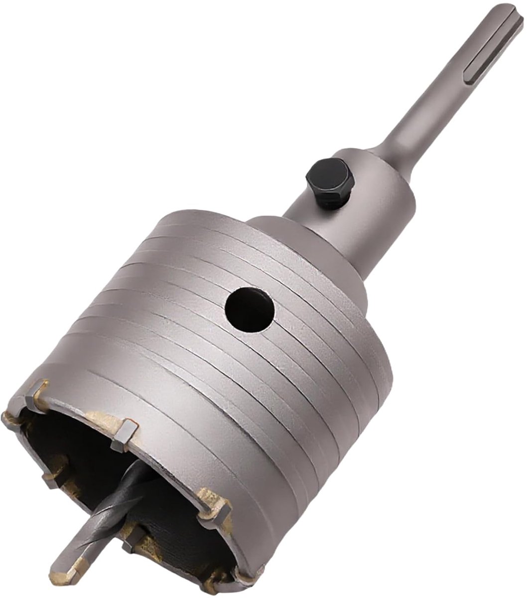 SnelShoppen - Concrete Hole Saw 68 mm met SDS Plus Adapter - Betonboor voor Baksteen, Kleiwanden, Beton, Metselwerk - Precisie Gereedschap voor Instal