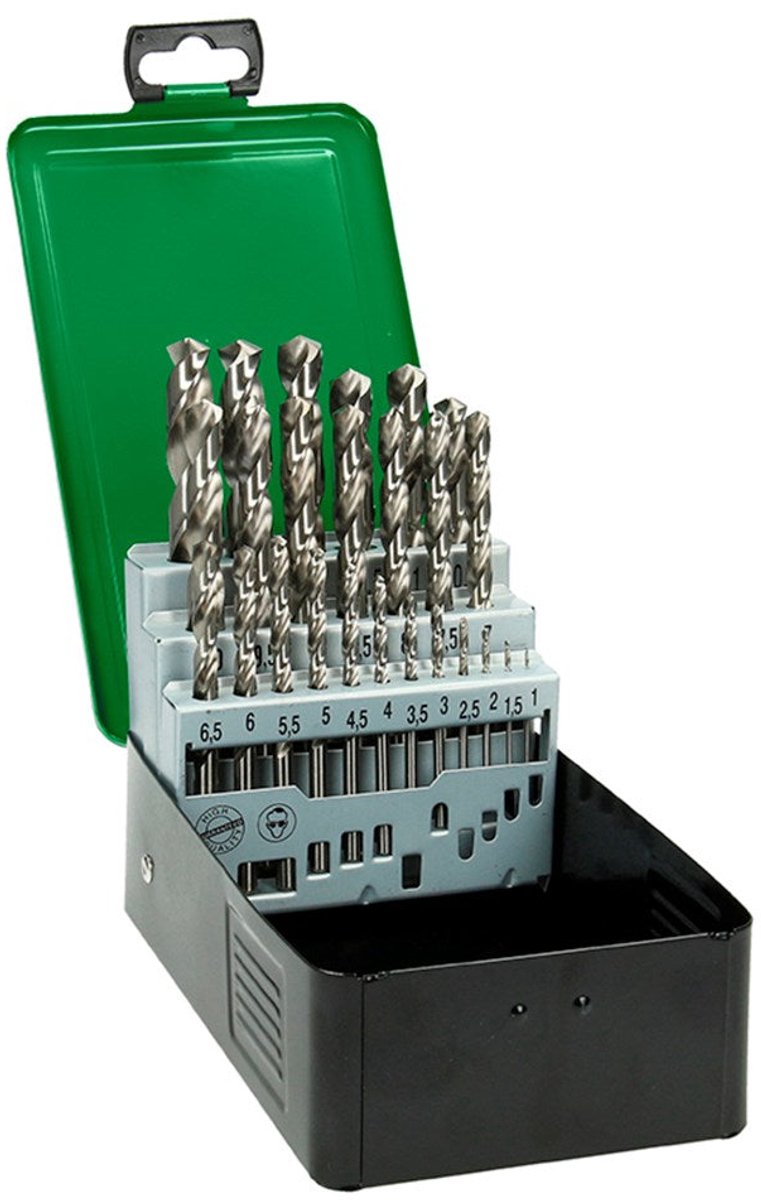 HiKOKI 25 DELIGE CASSETTE HSS-G DIN 338 BOREN HSP 780467