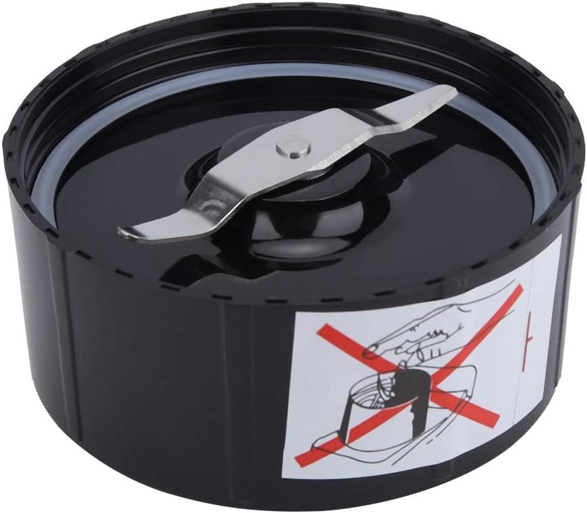SnelShoppen - Vervangende Blades voor Magic Bullet Blender - Kruis- en Platte Bladen met Rubber Dichtingen - Geschikt voor 250W Keukenblender