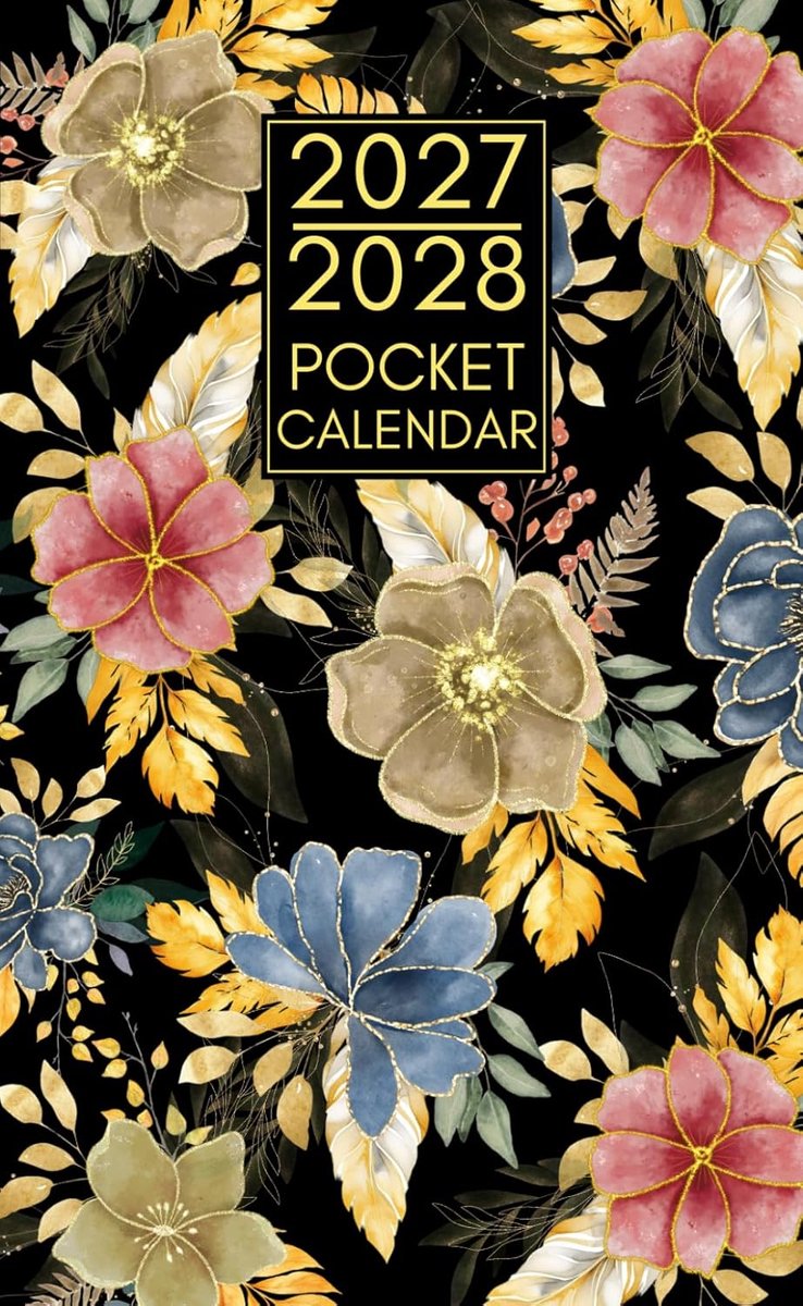 SnelShoppen - Pocket Calendar 2027-2028 | 2 Jaar Pocket Planner | Januari 2027 - December 2028 | Draagbare Agenda | Handige Organizer voor Werk en Vri