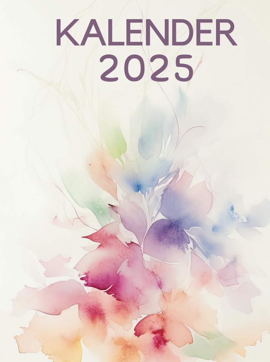 SnelShoppen - Kalender 2025 A4 Wochenplaner met 2 Pagina's per Week | Tijdindeling van 6 uur - 22 uur | Perfect voor Thuis en Op Kantoor