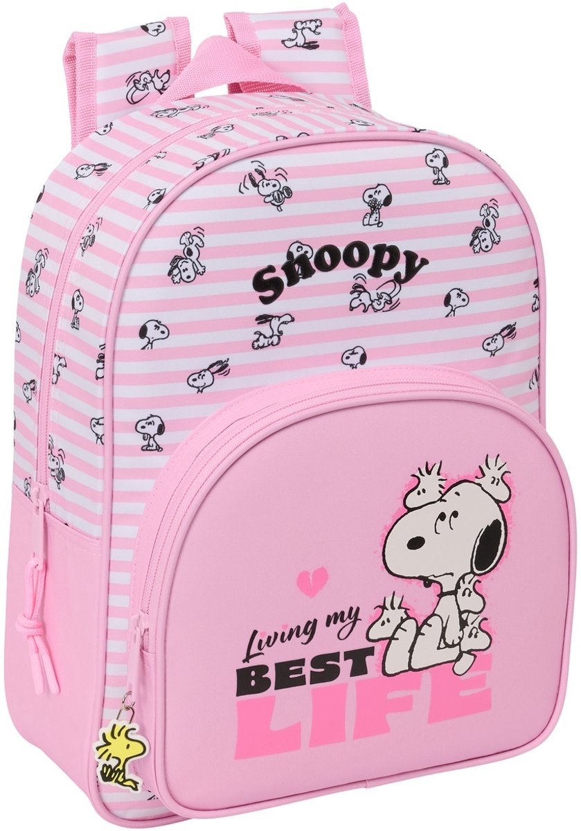 Snoopy Peuterrugzak - Best Life - 34 x 26 x 11 cm - Polyester