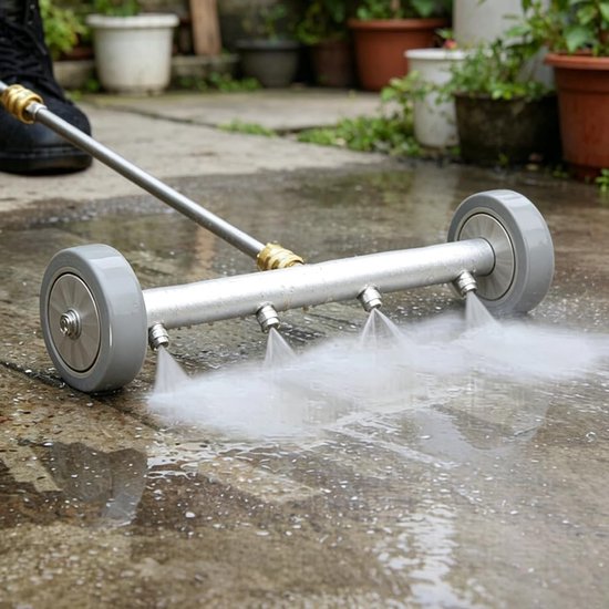 SnelShoppen - Ondervloerwas Auto voor Hogedrukreiniger - 4000 PSI Reinigingsset met 1/4 inch Snelkoppeling, Ideaal voor Auto's, Campers, SUV's, Vracht van Snelshoppen — afbeelding 5