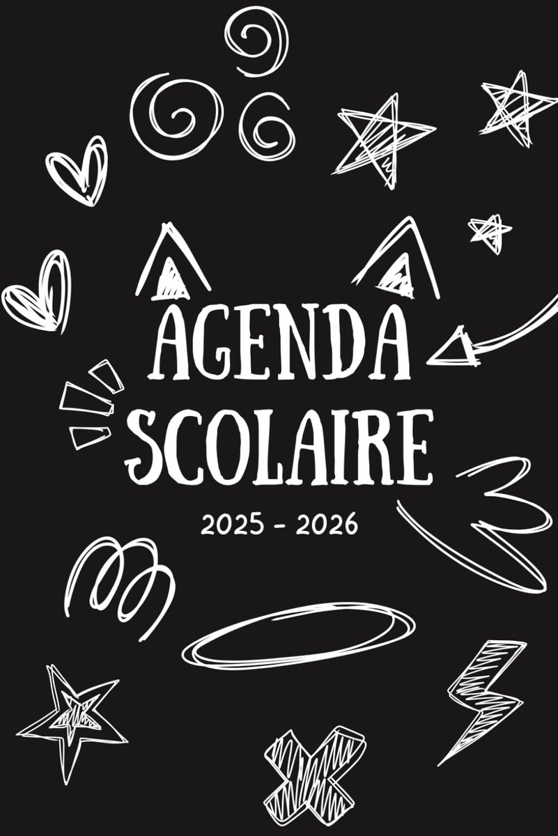 SnelShoppen - Agenda Scolaire 2025 2026 | Planificateur A5 met Maandindeling van September tot Juli | Perfect voor Primaire, College en Lycée | Voor J