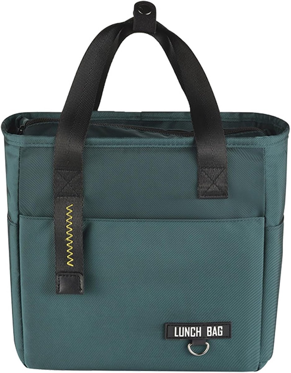 SnelShoppen - Thermo-lunchtas, Koeltas, Draagbare Lunchtas, Geïsoleerde Lunchbox voor Kantoor, School, Reizen, Kamperen, Picknick - 22x23x14 cm