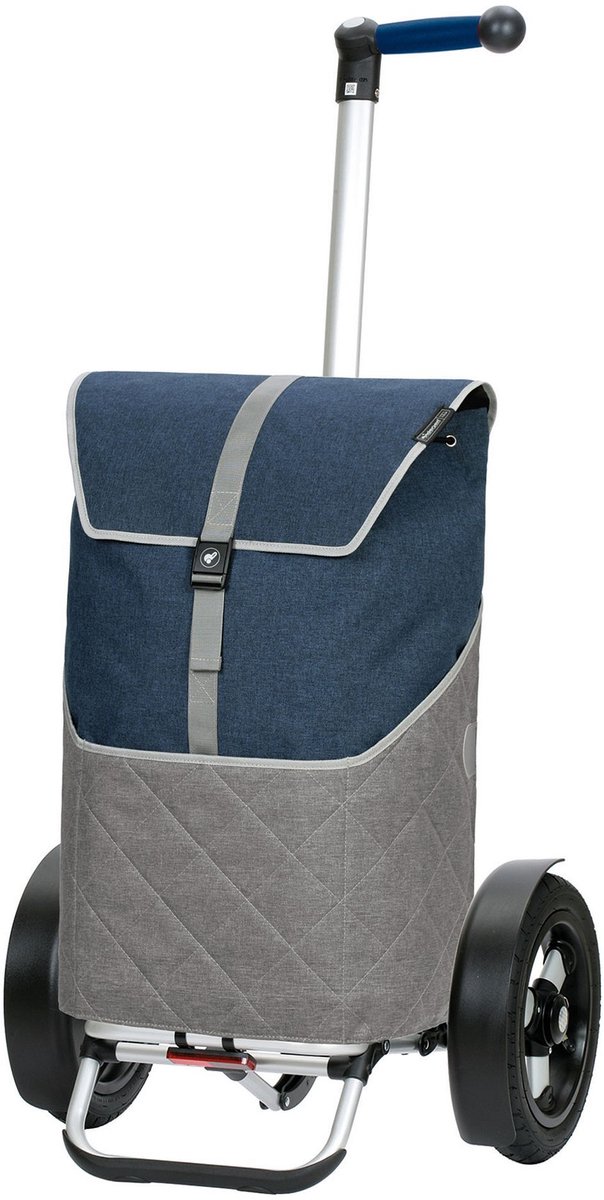 Andersen Shopper Tura Shopper Lasse Winkelwagen 63 cm - 57 L - blau