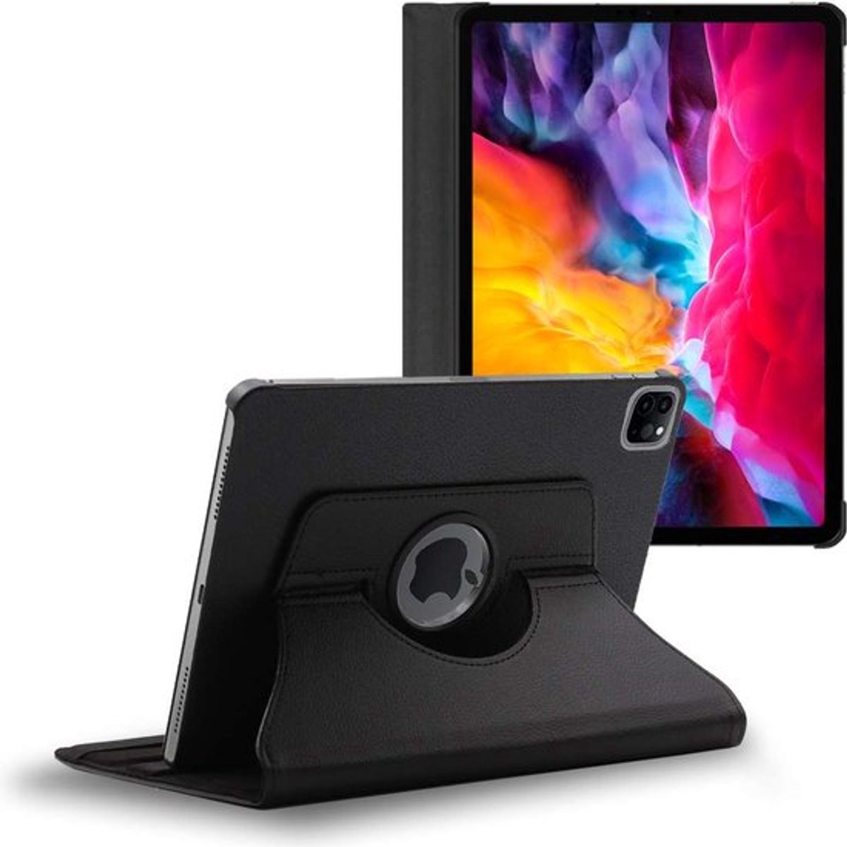 ebestStar - Hoes geschikt voor iPad Air (2020) 10.9, iPad Air 4 Apple, Roterende Etui, Case, 360° Draaibaar hoesje, Zwart