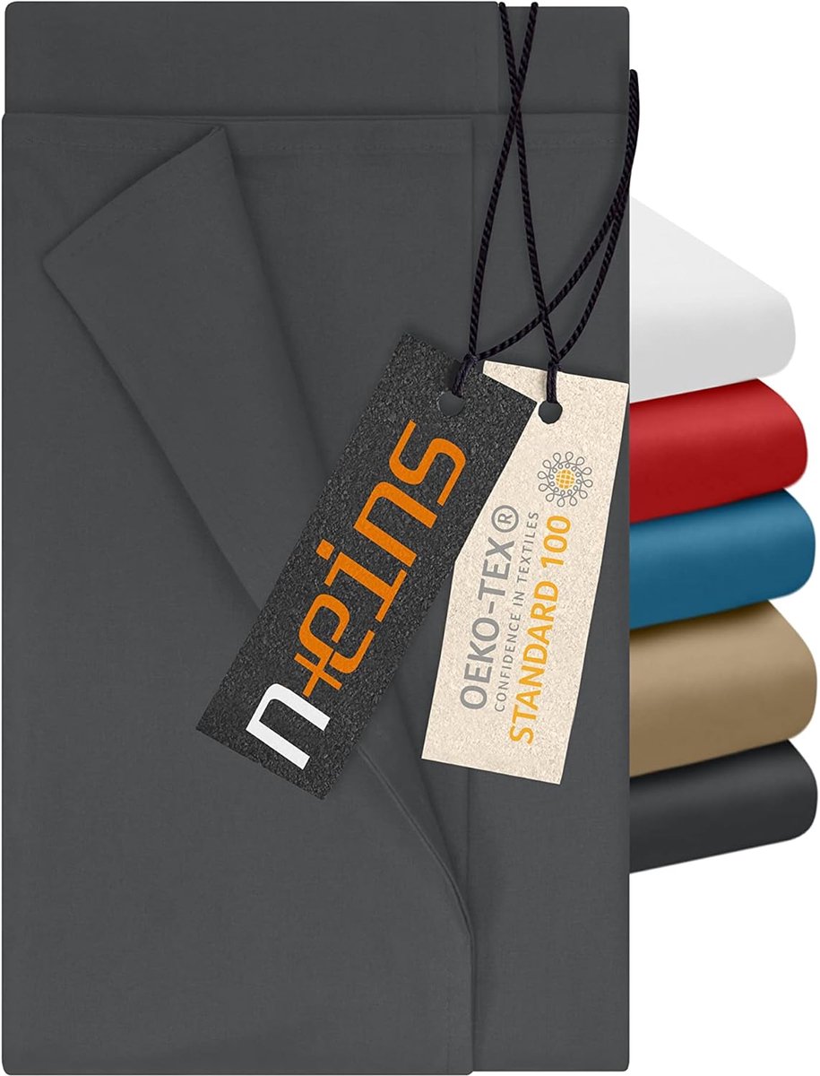 SnelShoppen - Classic Laken zonder Elastiek 150 x 250 cm - 100% Katoen - Verkrijgbaar in 7 Kleuren - Ideaal als Dekbed, Tafellaken of Beddegoed