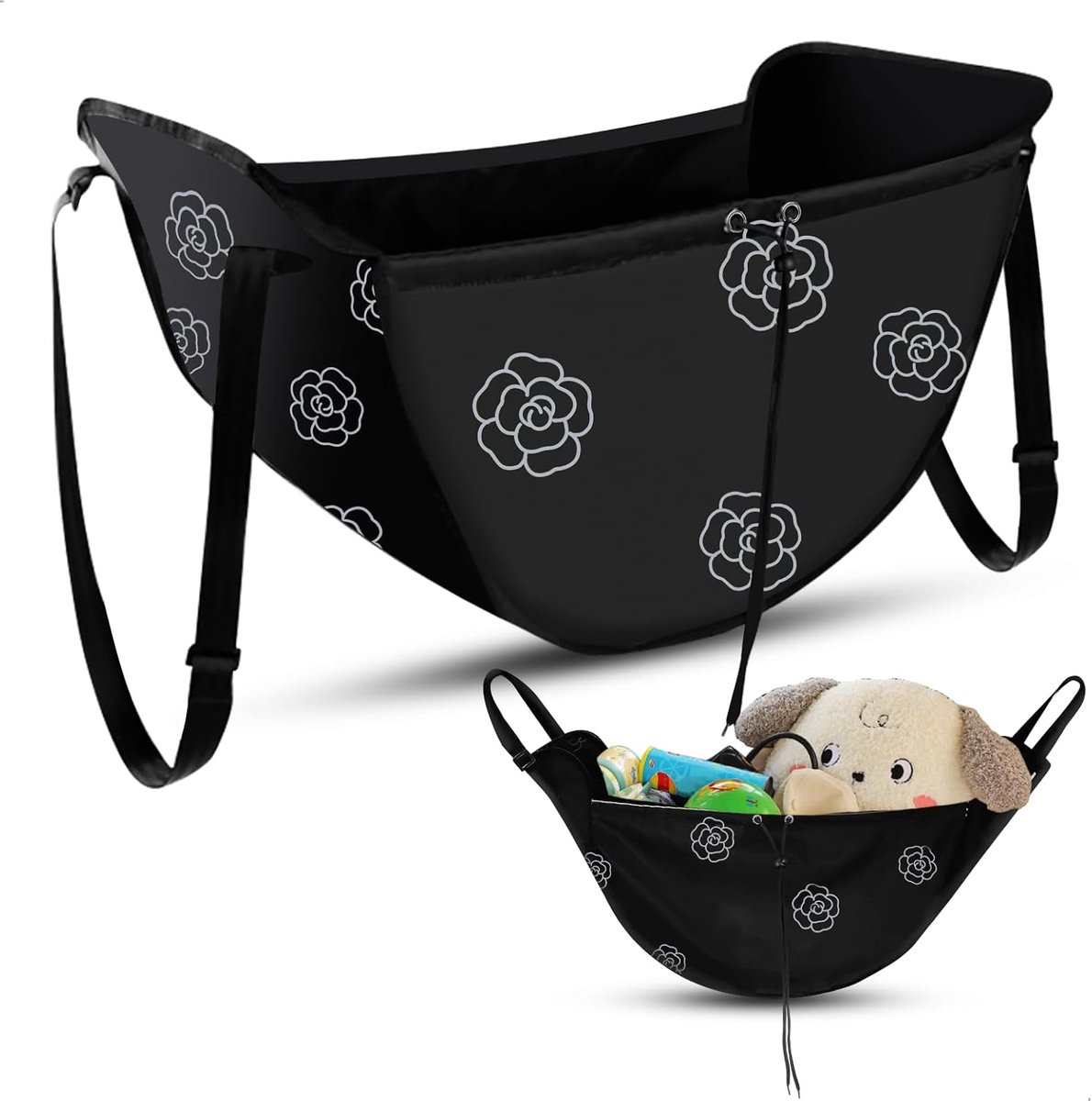 SnelShoppen - Car Seat Organizer voor Kids - Auto Organizer voor Voor- en Achterstoelen - Ruimte voor Speelgoed, Boeken, Snacks - Vouwbaar - Perfect v