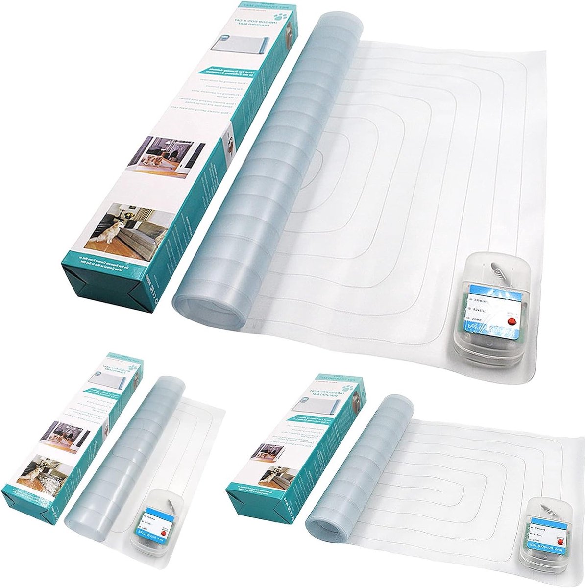 Schokmat voor Binnengebruik, Vervangende Schokpad met Gaasbarrière voor Training, 60 x 12 Inch, Veiligheid, Dierenbescherming, Effectieve Training
