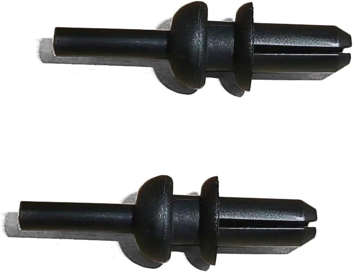 SnelShoppen - 2 Stuks Achterklep Clips Kabel Ketting Clips voor Diverse Auto's - Geschikt voor Citroën, Opel, Peugeot - Eenvoudige Vervanging - OEM 75