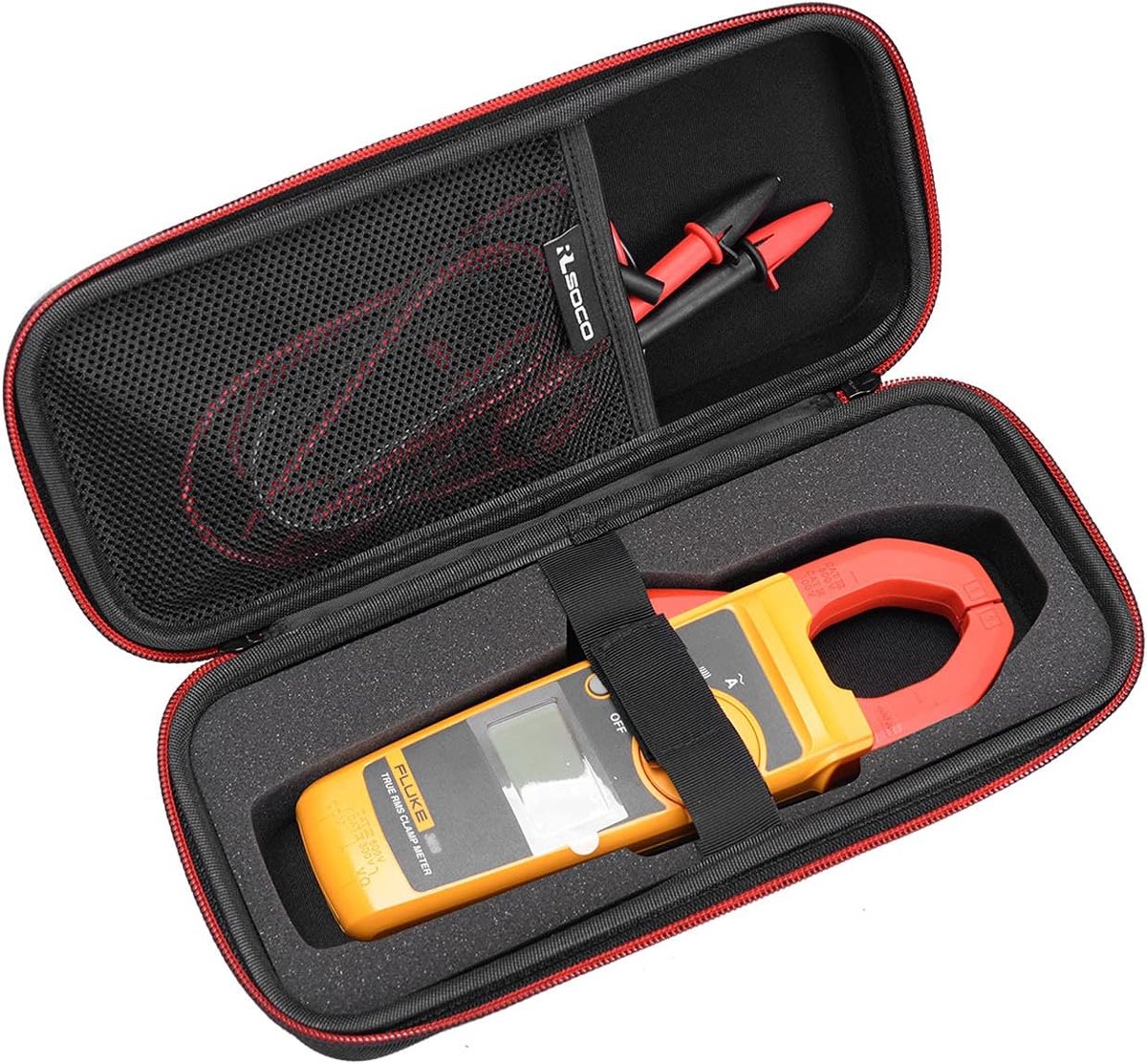 SnelShoppen - Draagbare Hardcase Voor Multimeter Pliers en Stroomtang - Waterdicht, Robuust, Voor Fluke, PeakTech, KAIWEETS en UNI-T - Ideaal Voor Pro