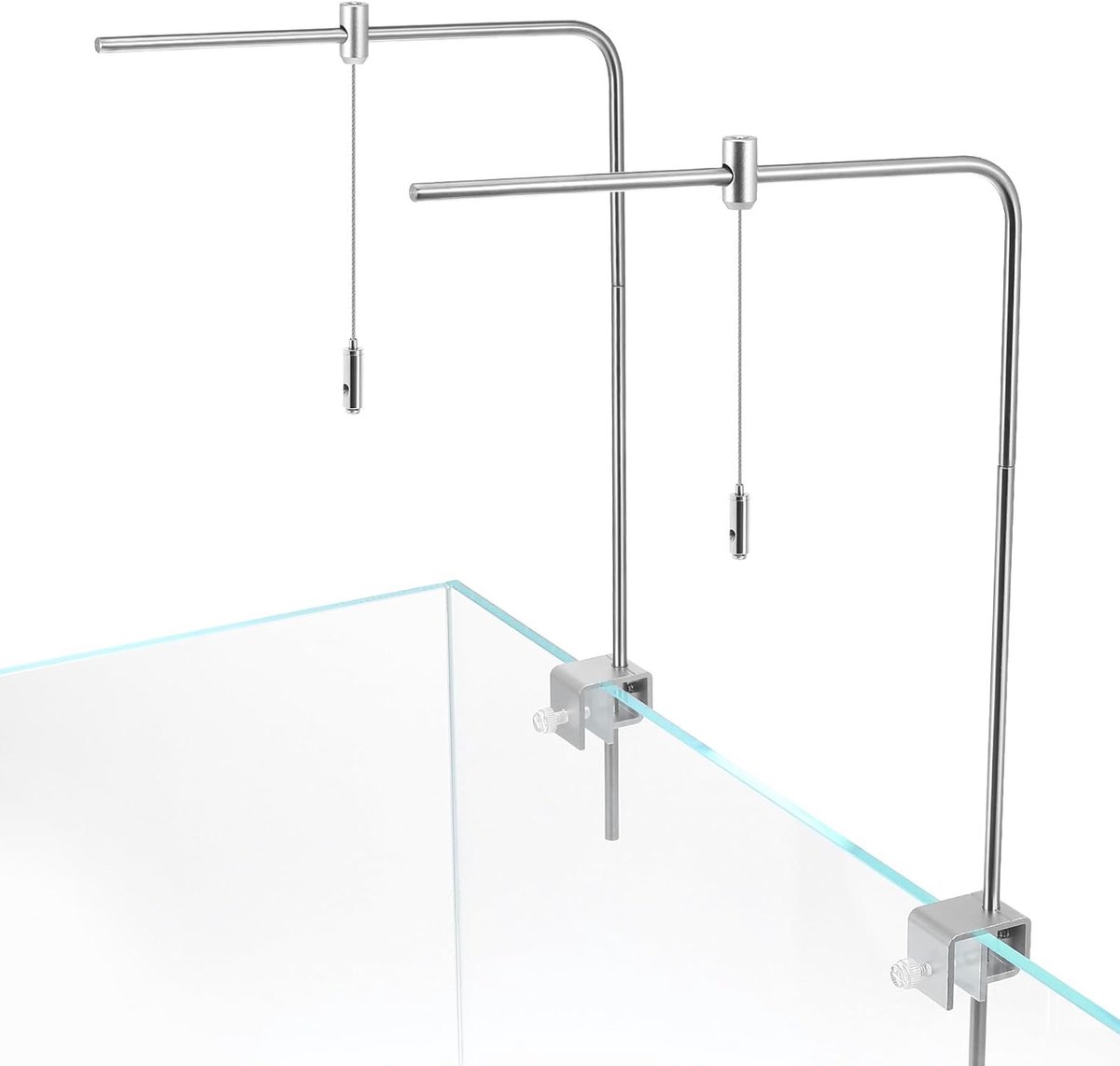SnelShoppen - Aquarium Lamp Stand - Flexibele Pendants voor LED Verlichting - Stevige Aluminium Legering - Verstelbare Houder voor Aquariums - Ideaal