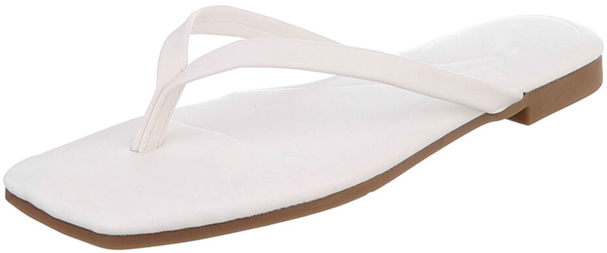 Teenslippers - Slanke bandjes - Dames Mt:36
