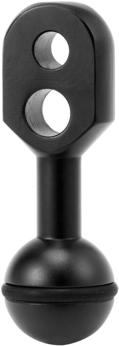 SnelShoppen - Underwater Diving 1" Ball Head Clip Magic Arm voor Action Video Camera - Duik Clip Adapter Mount van Aluminium - Compact en Lichtgewicht
