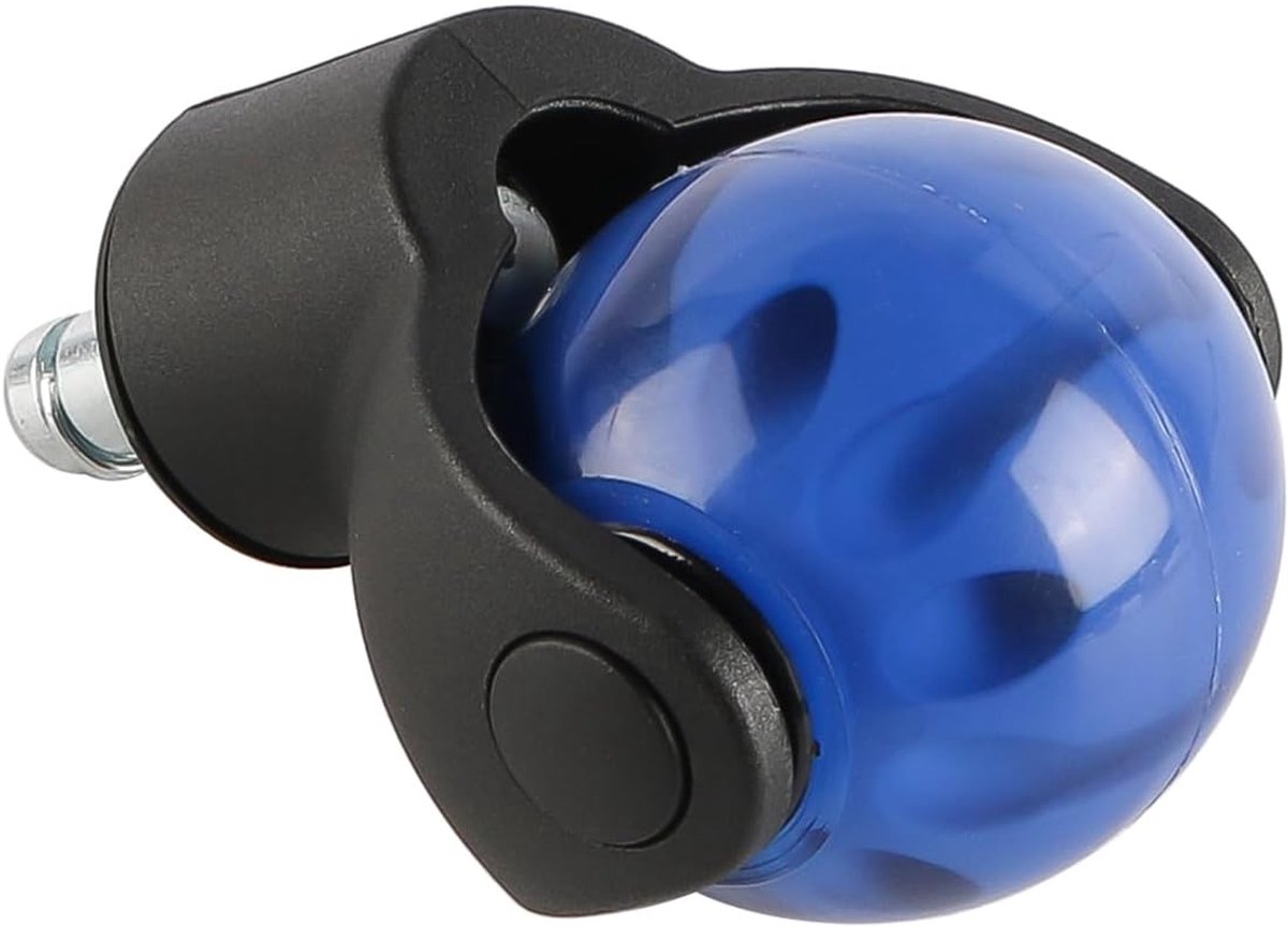 SnelShoppen - Office Chair Ball Wheels - Vervangende Wielen voor Bureaustoel - Smooth Non-Scratch Design voor Houten Vloeren en Tapijten - Stevige PU
