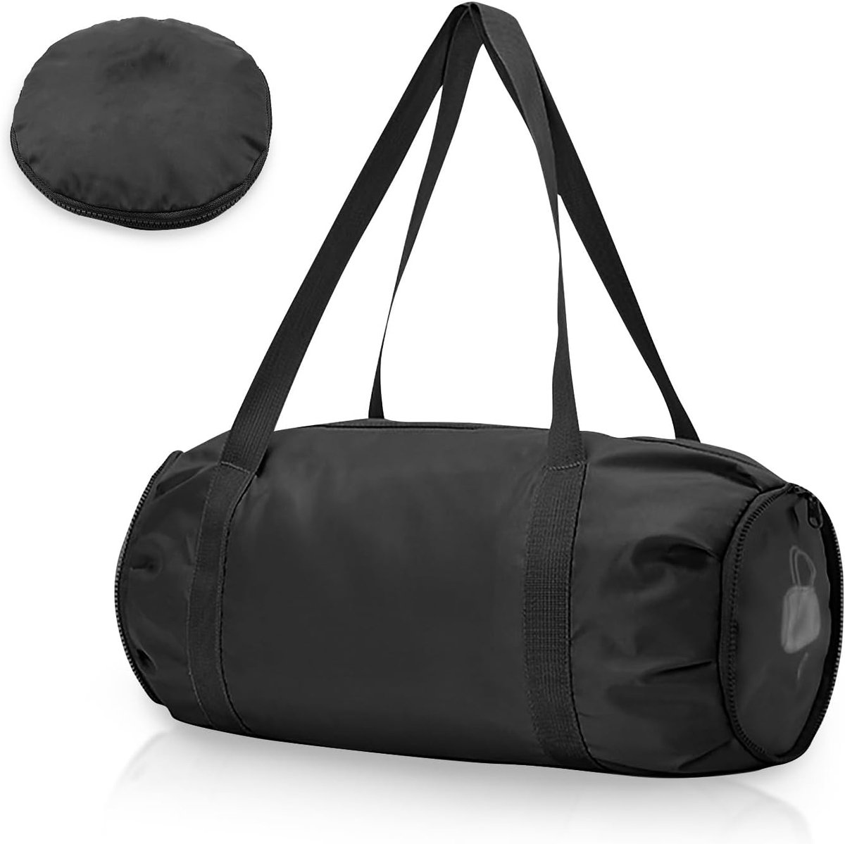 SnelShoppen - Vouwbare Sporttas met Vochtige/Droge Tas, Ultralichte Reistas, Grote Capaciteit Duffel Bag, Spatwaterdichte Draagtas, Weekendtas en Nach