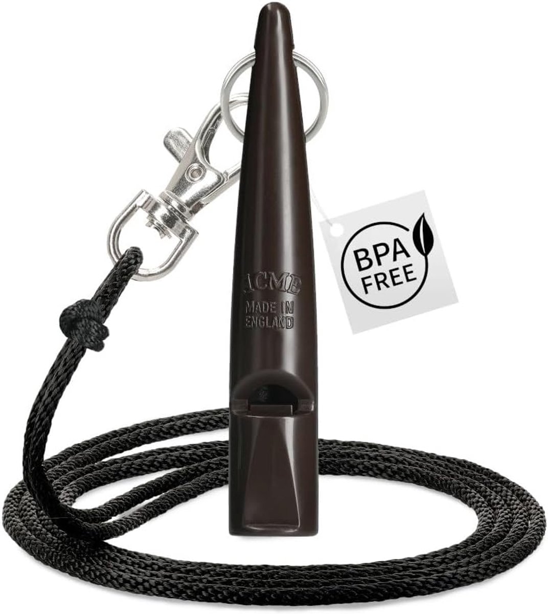 SnelShoppen - Hondenfluitje voor Training - Acme Dog Whistle No. 211.5 met Strap - Robuust Materiaal, Standaard Frequentie 4850 Hz, Sterk en Lang Bere