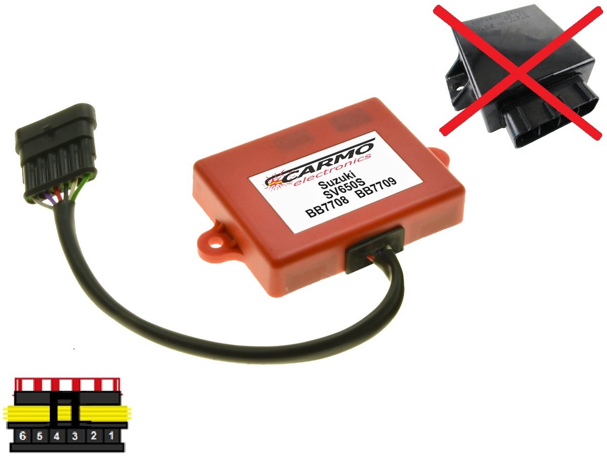 Carmo CARI-SU-SV650S-BB7708-BB7709 Suzuki SV650S SV650N - ontsteking
