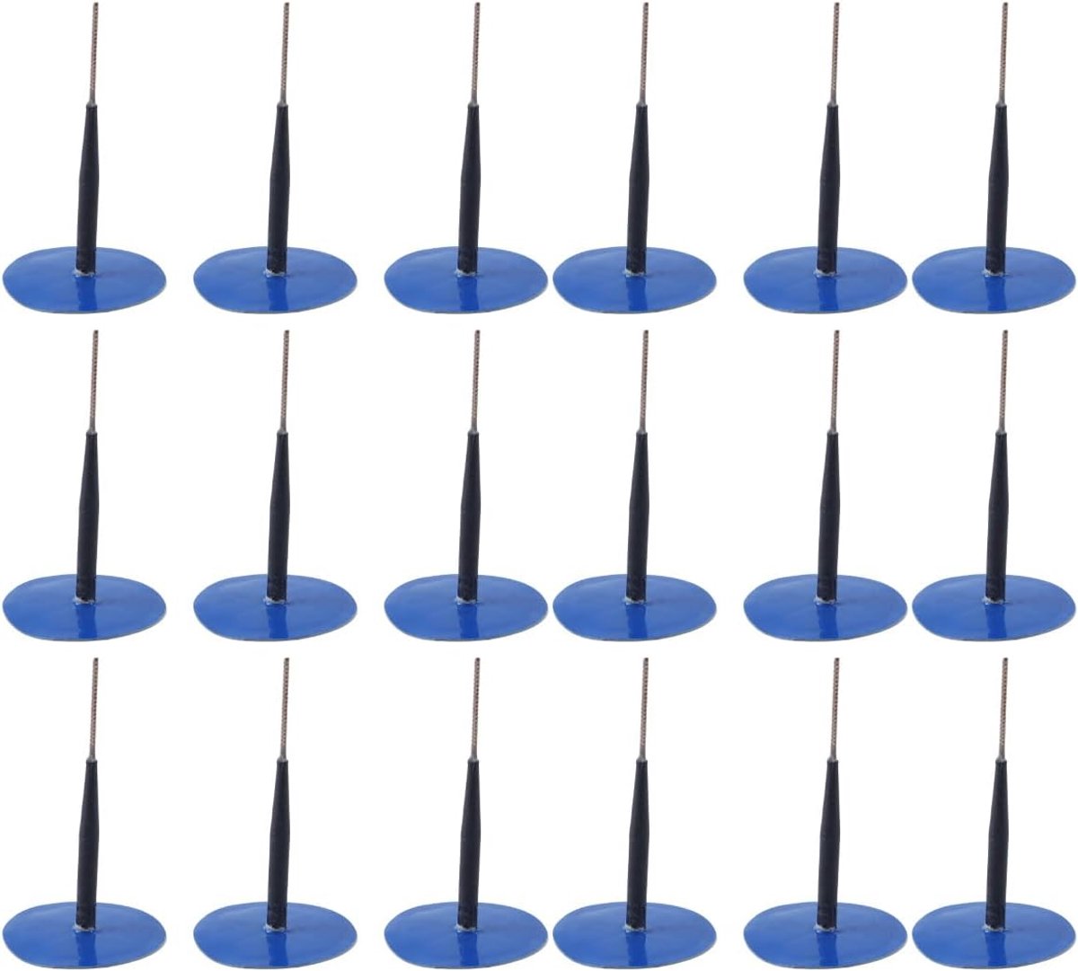 SnelShoppen - 24-delige 4.5mm Paddenstoel Plug Patch Tubeless Banden Reparatie Kit voor Auto, Motor, Vrachtwagen, Bus, Landbouwvoertuigen