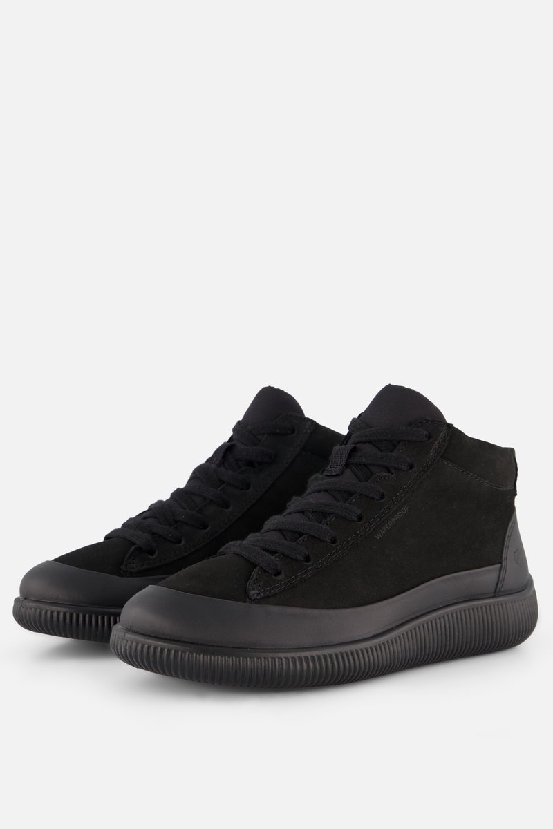 Ecco Soft Zero dames sneaker - Zwart