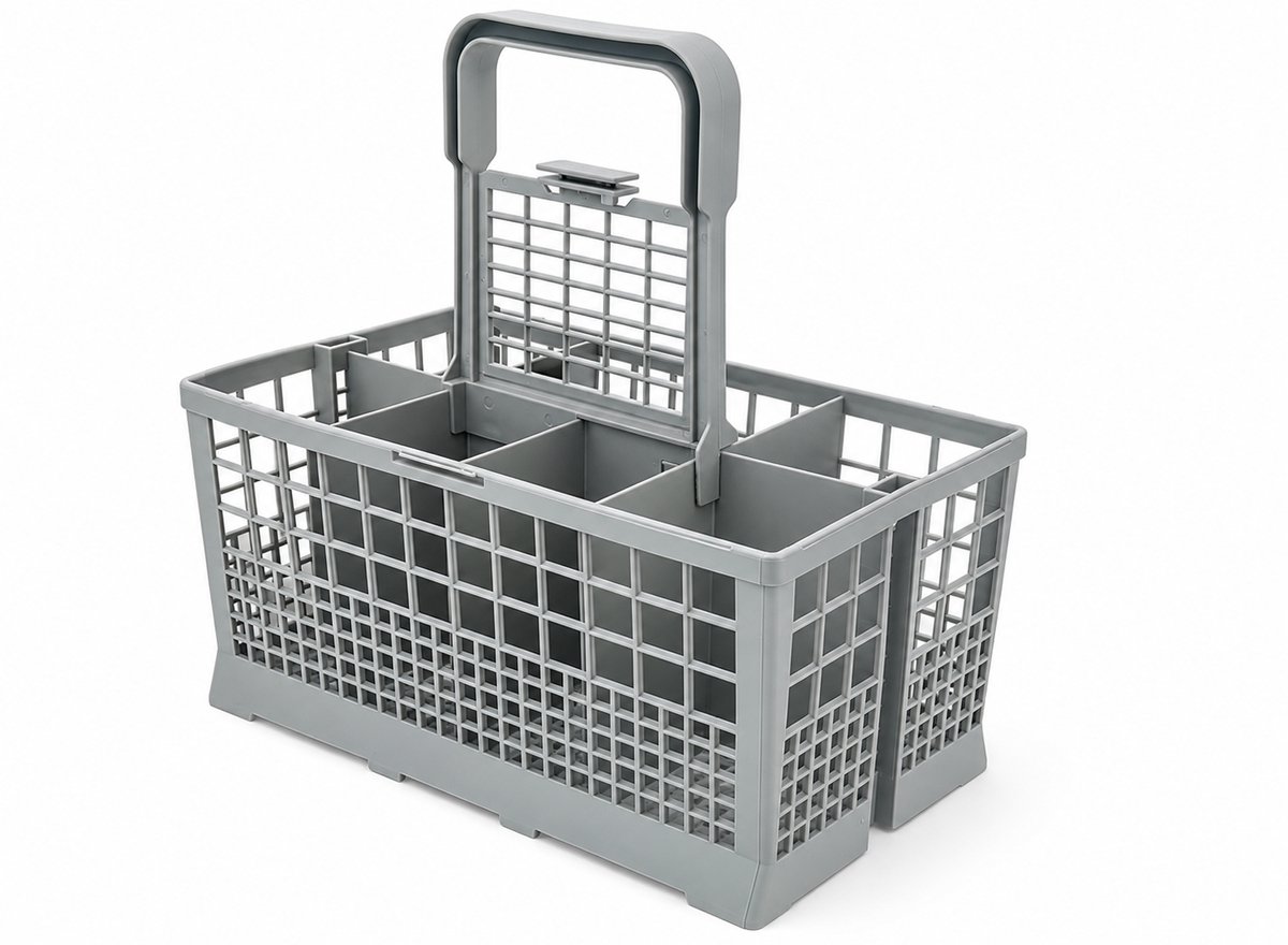 Xemm Bestekmand Voor Vaatwasser - 240 X 135 Mm - Vervangend Bestekbakje - Geschikt Voor Onderrek zonder Inkepingen