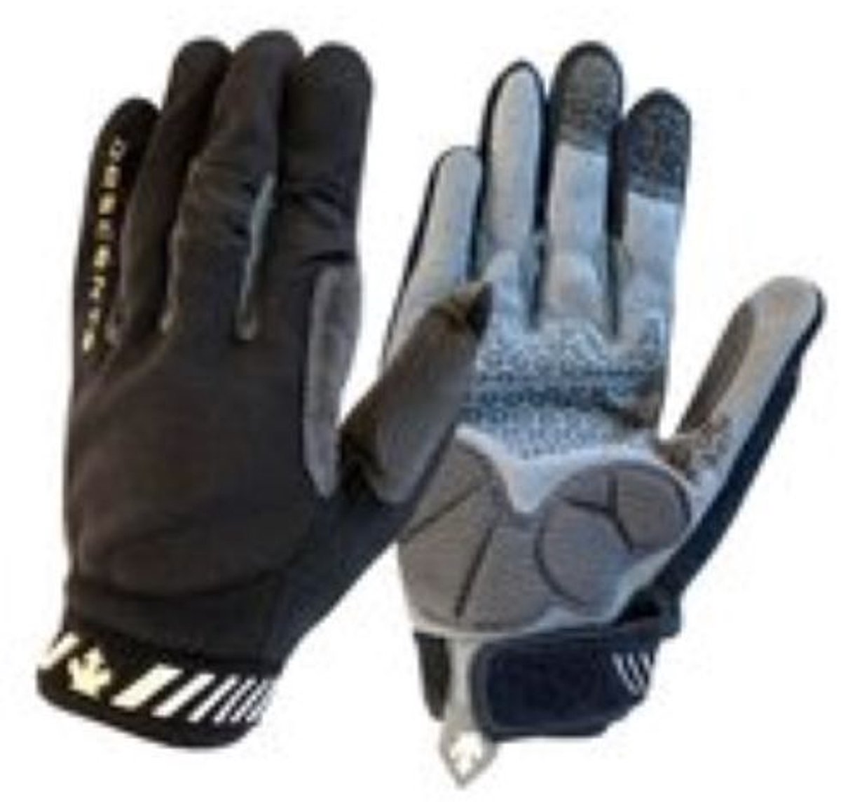 Descente Hybrid glove - Fietshandschoenen - Zwart - Maat L
