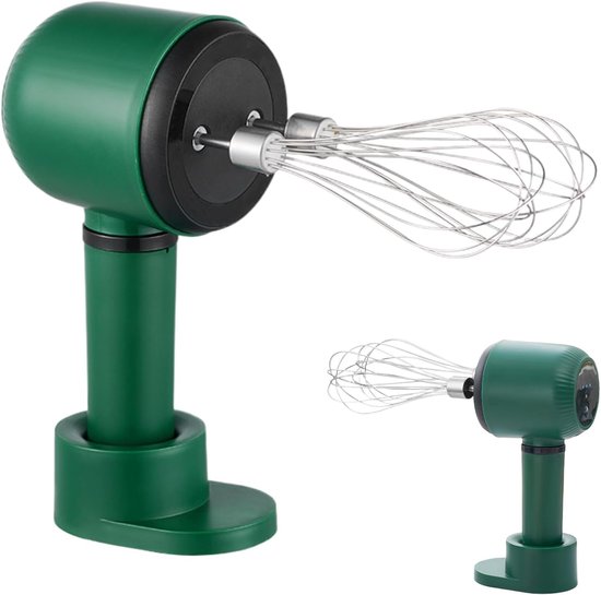 Elektrische Eierroerder - Handmixer Garde - Beslag Maken - Dubbele Koers Mengtechnologie - 21.5 cm - Wit — afbeelding 4