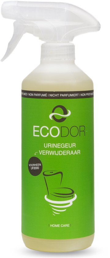 Ecodor UF2000 - Urinegeur Verwijderaar - Anti Urinegeur Mensen - Enzymatische reiniger urine mensen - Ongeparfumeerd - 500 ml
