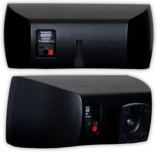 5 Luidsprekerset - Home Theater - Muziek Luisteren - Compleet Surround Geluid - Compact Formaat - Zwart — afbeelding 3