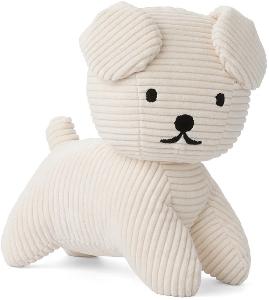 Bon Ton Toys - Nijntje - Snuffie - Knuffel - Corduroy - Off White - 30cm