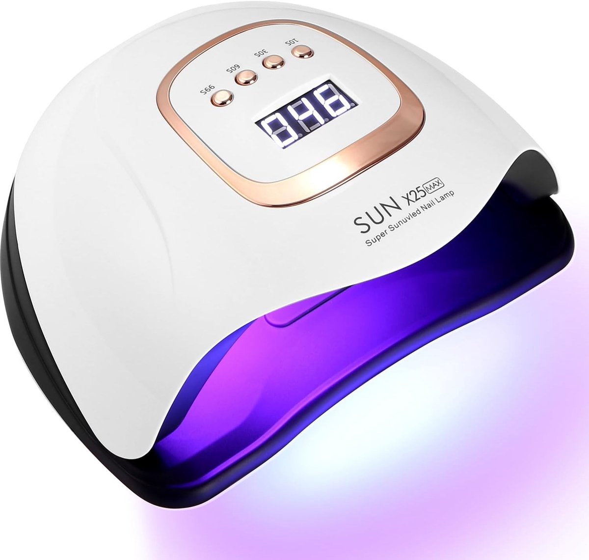 UV-LED Nagellamp - Wit - Digitale Timer - Automatische Sensor - Voor Thuis en Salon