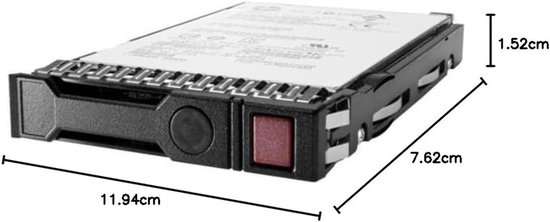 Harde Schijf - Interne Opslag - Server Uitbreiding - SAS Interface - 300 GB - Zwart — afbeelding 2