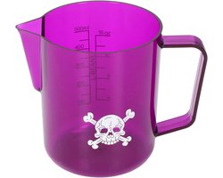 Melkschuimkan - Opschuimkop - Latte Art Maken - Olecranon Uitloop - 600 ML - Paars