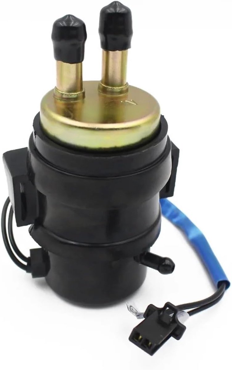 Brandstofpomp Motorfiets - Elektrische Pomp - Brandstoftoevoer Motor - Hoge Hitte Tolerantie - 12V - Zilver