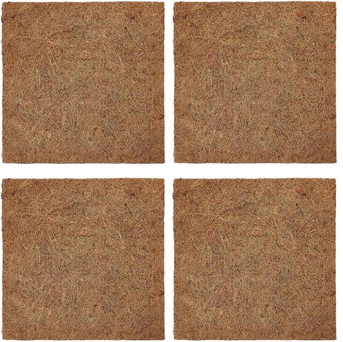 Kippen nestmat - Legnest kussens - Comfortabel nesten - Natuurlijke vezels - 4 stuks - Niet gespecificeerd
