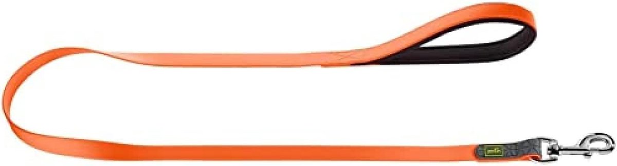 Hondenriem - Leash - Dagelijks gebruik - Water- en scheurbestendig - 20/120 cm - Neon oranje