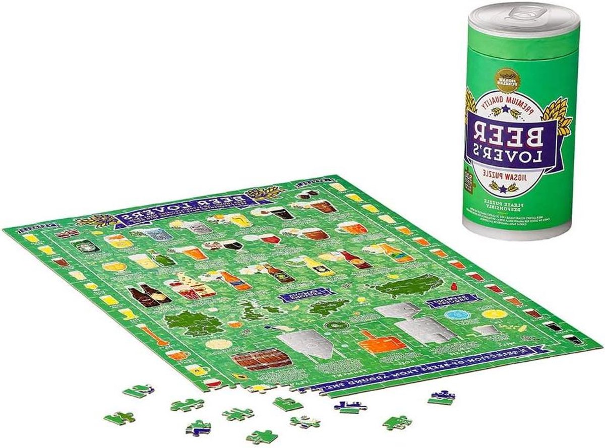 Uitdagende 500 Stuks Legpuzzel voor Bierliefhebbers