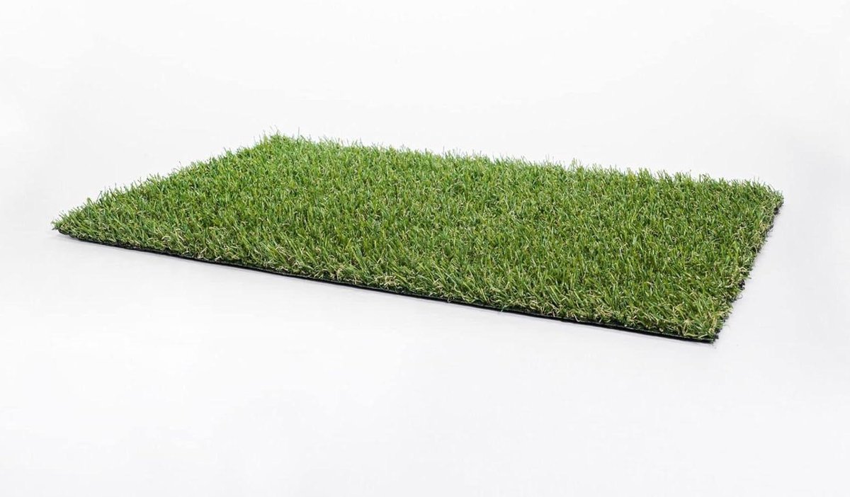 Kunstgras Tapijt - Valse Grasmat - Tuin Decoratie - Realistische Look - 2 x 0.5 m - Groen