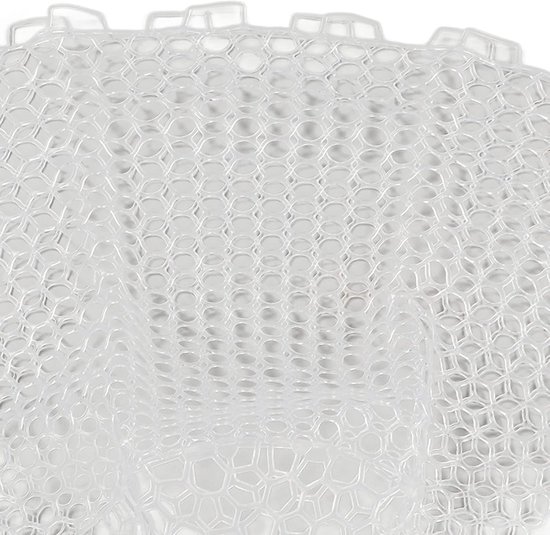 Doorzichtig Rubberen Vervangende Nettas - 55cm/21.7" Diepte Voor Vliegvissen Schepnet van SF — afbeelding 5