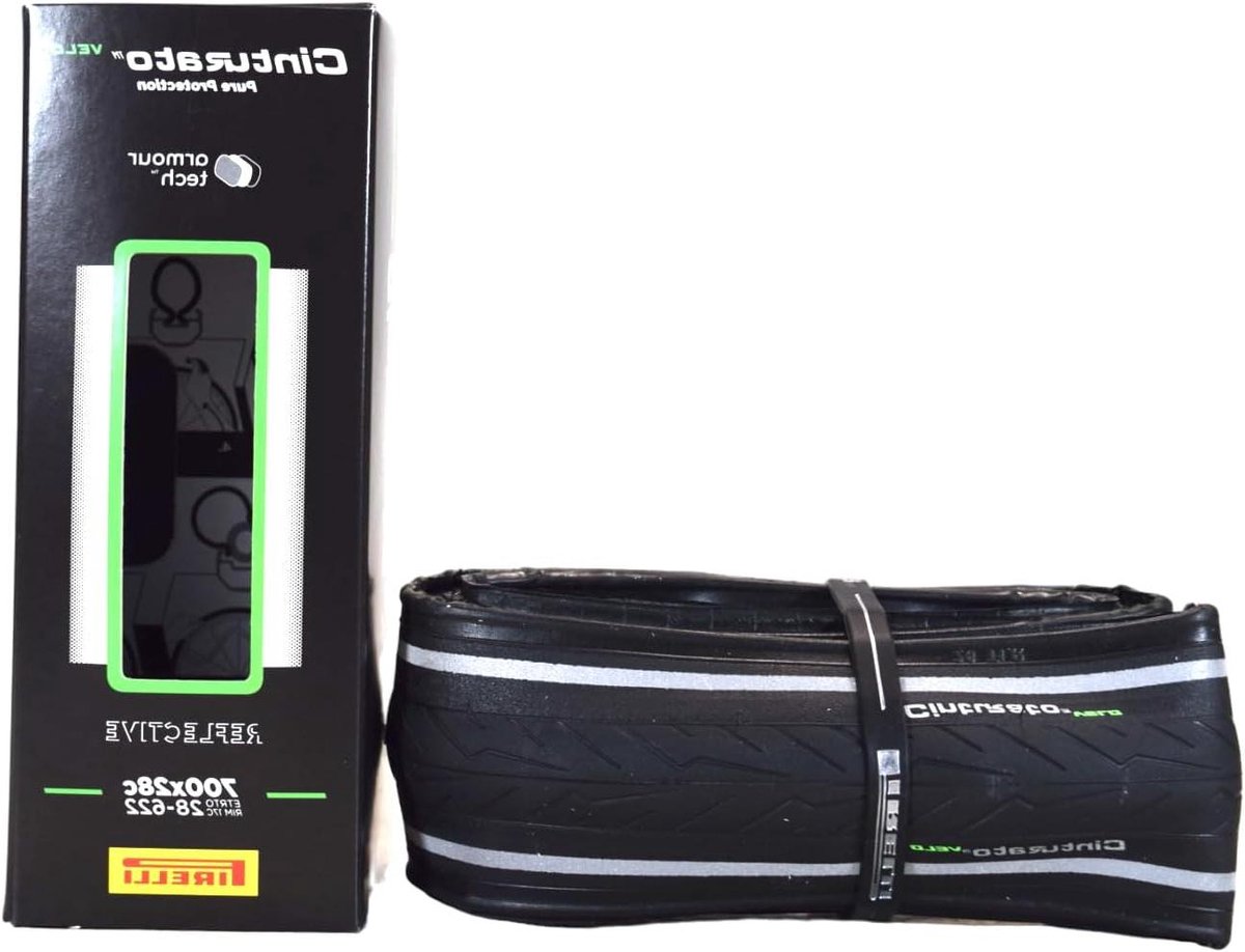 Fietsband - Banden - Fietsen - Reflecterend - 28-622 - Zwart
