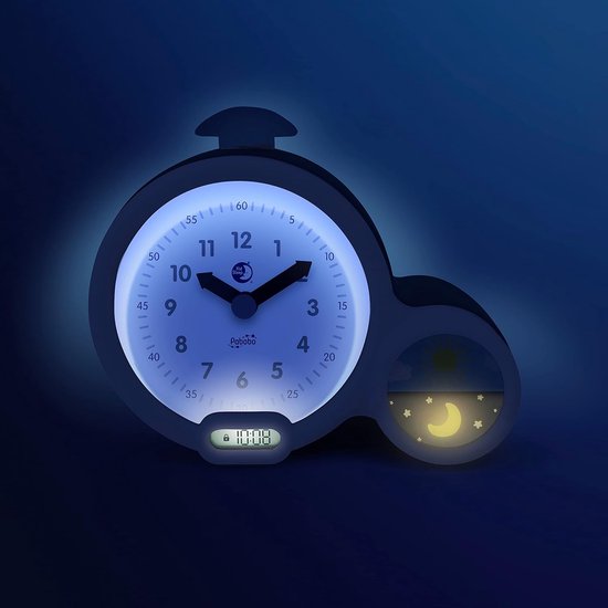 Kinderwekker Roze - Nachtlamp Wekker - Kind Leren Klokkijken - Geleidelijk Volume - één maat - Roze — afbeelding 3