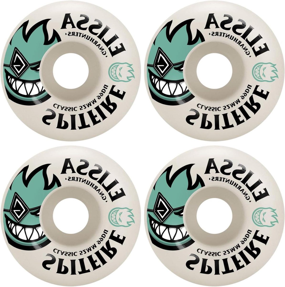 Skateboard Wielen Wielen Set Skateboarden Klassiek Spitfire Ontwerp 52mm
